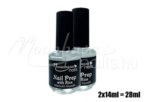 Moonbasa Nail Prep mit Reisextrakt 2x14ml  