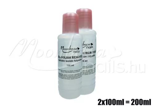 Gel Nagellackentferner 2x100 ml  