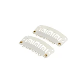 Tress Clip (für aufsteckbare Perücken) 10 Stück  Weiß