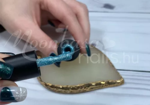 3Phasen Gellack 4ml #232 Hellblauer Glitzerregen