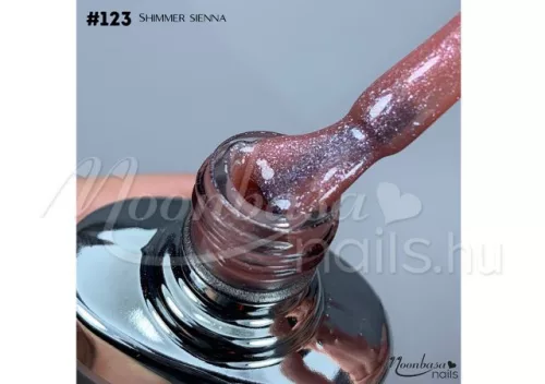 Aufbaugel mit Pinsel 12ml #123 Shimmer Sienna
