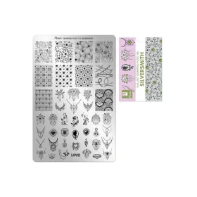 Stempelplatte – Moyra  #146 Silversmith