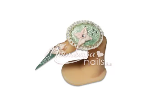 Übungsfinger mit Nagel  #002 