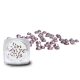Kristály strasszkő 50 db #SS3 Light Rose