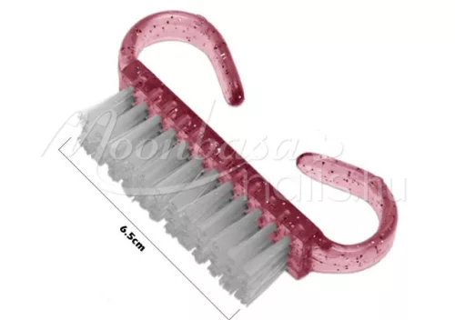 Mini Staubpinsel mit starken Borsten   Pink