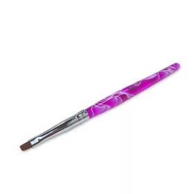 Gel Pinsel flach  Z002 2 lila