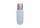 Transparente Kunststoffflasche mit rosa Verschluss 50 ml