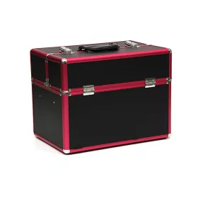 Kunstnageltasche  #380 BP Metallic Pink Schwarz