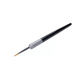 Dekorativer Pinsel mit Nadelspitze #0  D002 0 Schwarz Silber