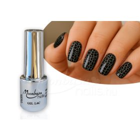 Crackle Gellack 4ml #572 Black