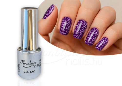 Crackle géllakk 4ml #574 Ametiszt