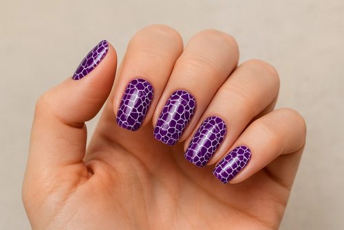 Crackle Gellack 4ml #574 Amethyst