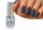 Crackle géllakk 4ml #575 Holdfény