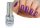 Crackle géllakk 4ml #578 Orchidea
