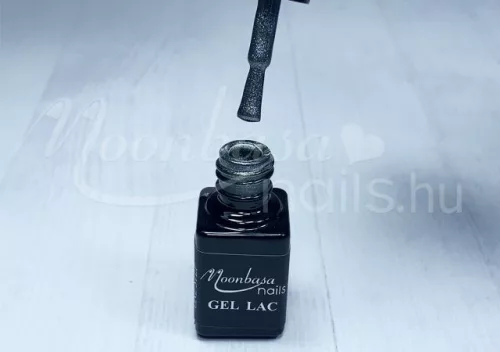 One Step Gellack 5ml #020 Farbiger Glitzer Graphitgrau