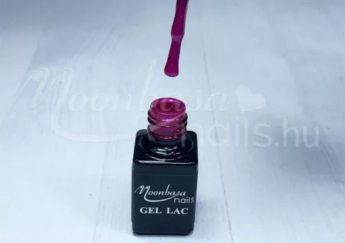 One Step Gellack 5ml #036 Glitzerndes dunkles Magenta