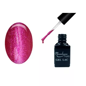 One Step Gellack 5ml #062 Glitzerndes Magenta