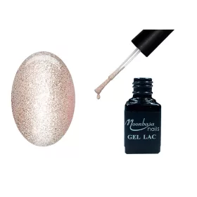   One Step Gellack 5ml #070 Silber glitzernd, mit goldenem Schimmer