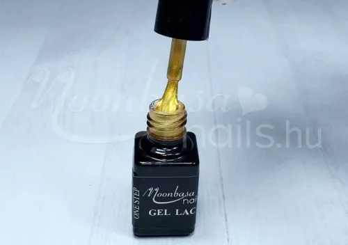 One Step Gellack 5ml #079 Glitzerndes Herbstgold