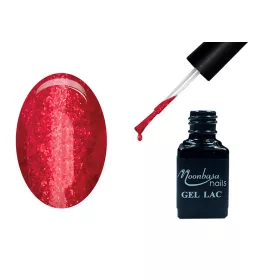 One Step Gellack 5ml #094 Glitzerndes Rot