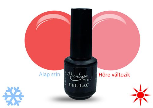 Thermo géllakk 5ml #401 Korall-rózsaszín