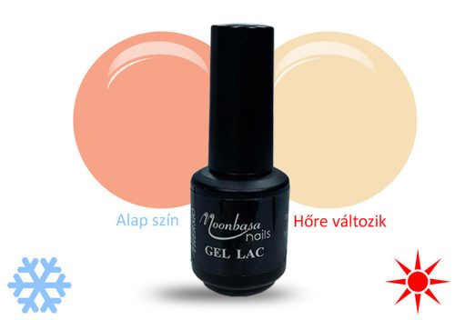 Thermo géllakk 5ml #409 Rózsaszín-fehér