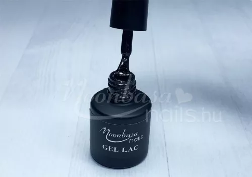 Gellack 6ml #288 Glitzerndes Schwarz