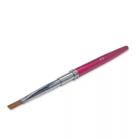 Strassstein Gelpinsel flach  Z006 8 Dunkelrosa