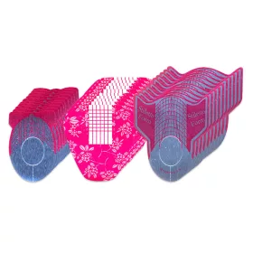 Großes Kunstnagel Schablonenpaket   