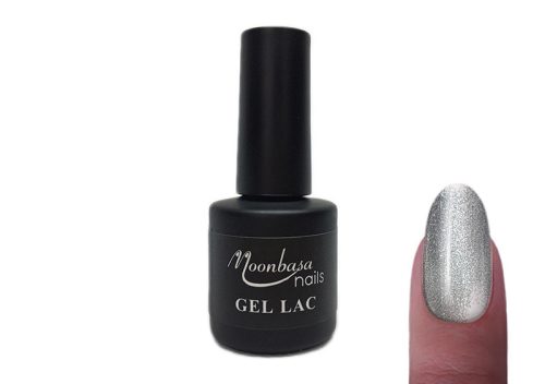 Géllakk 6ml #116 Csillámos ezüstfehér