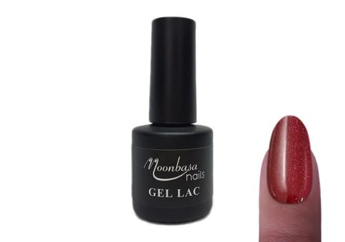 Géllakk 6ml #266 Csillámos rózsavörös