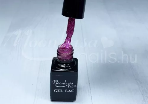 One Step Gellack 5ml #141 Glitzerndes, dunkles Perkin Lila