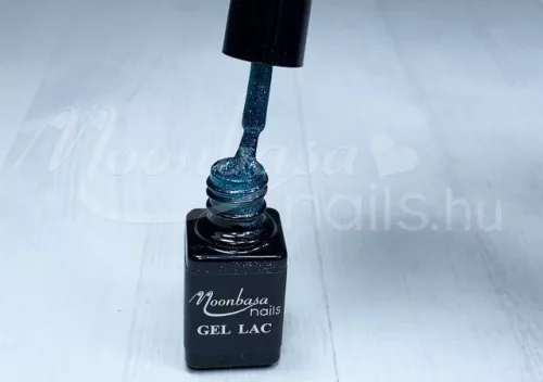 One Step Gellack 5ml #152 Glitzerndes Türkisgrün