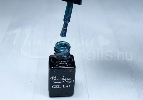 One Step Gellack 5ml #152 Glitzerndes Türkisgrün