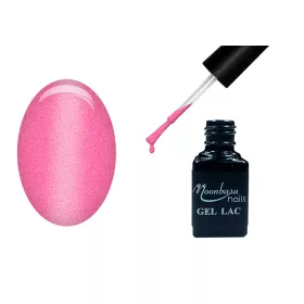 One Step Gellack 5ml #166 Glitzerndes Babyrosa