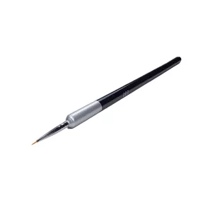   Dekorativer Pinsel mit spitzer Spitze #000  D002 000 Schwarz Silber