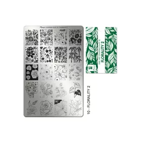 Stempelplatte – Moyra  #10 Florality Two