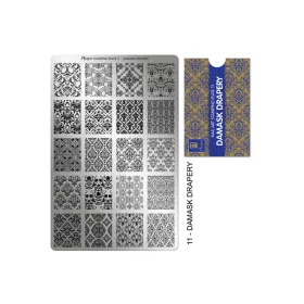 Stempelplatte – Moyra  #11 Damask Drapery