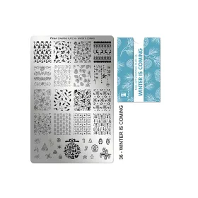 Stempelplatte – Moyra  #36 Winter is coming