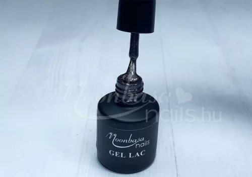 Gellack 6ml #309 Glitzerndes dunkles Anthrazitgrau