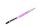 Zselé ecset lapos  Z002-6 lila