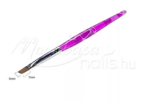 Gel Pinsel flach  Z002 6 lila