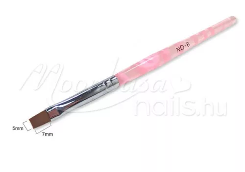 Gelpinsel flach  Z001 6 Rosa