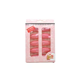 Soaking Pinzetten Set 2x5 Stück  pink