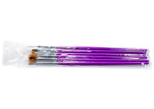 Ecset szett 6 db  S002 Lila