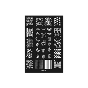 Nagelstempelplatte 9,5 x 145 cm QQ 09 