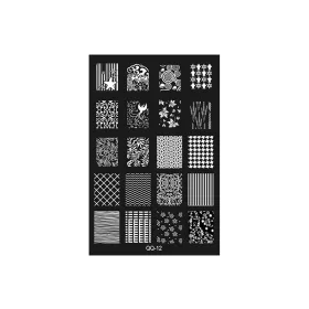Nagelstempelplatte 9,5 x 145 cm QQ 12 