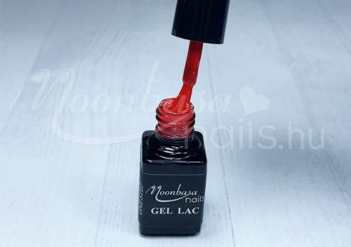 One Step Gellack 5ml #215glitzerndes Rot