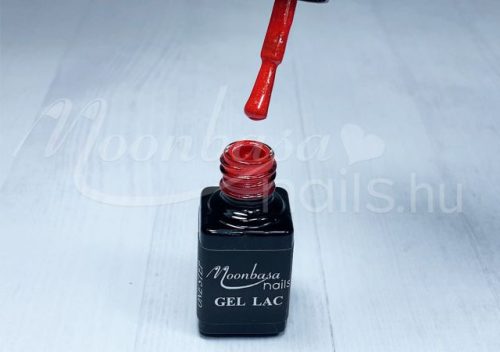 One Step Gellack 5ml #215glitzerndes Rot
