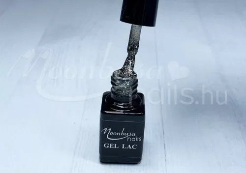 One Step Gellack 5ml #261 Giftgrün mit Regenbogen Glitter